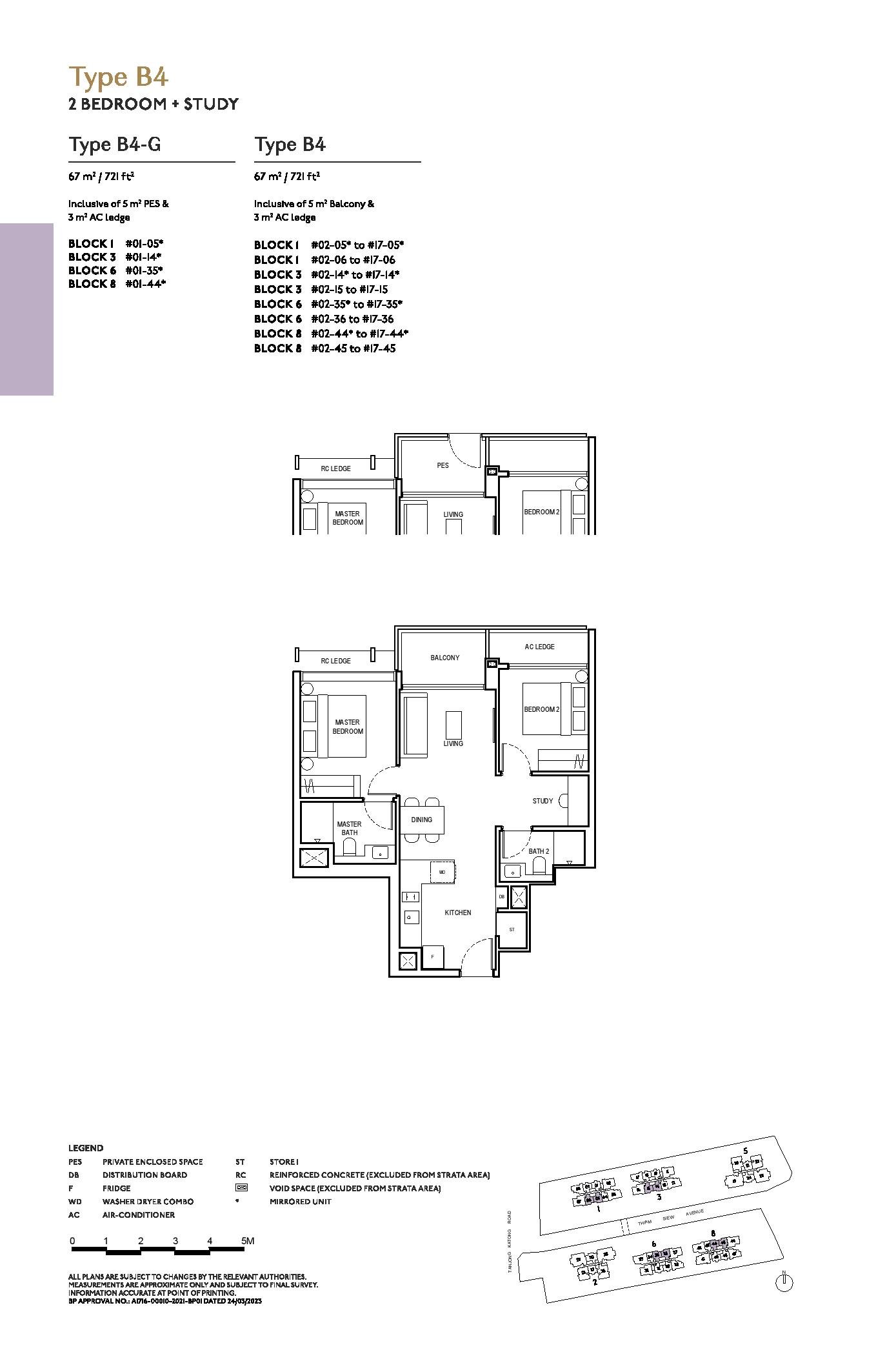 Type B4 Floor Plan